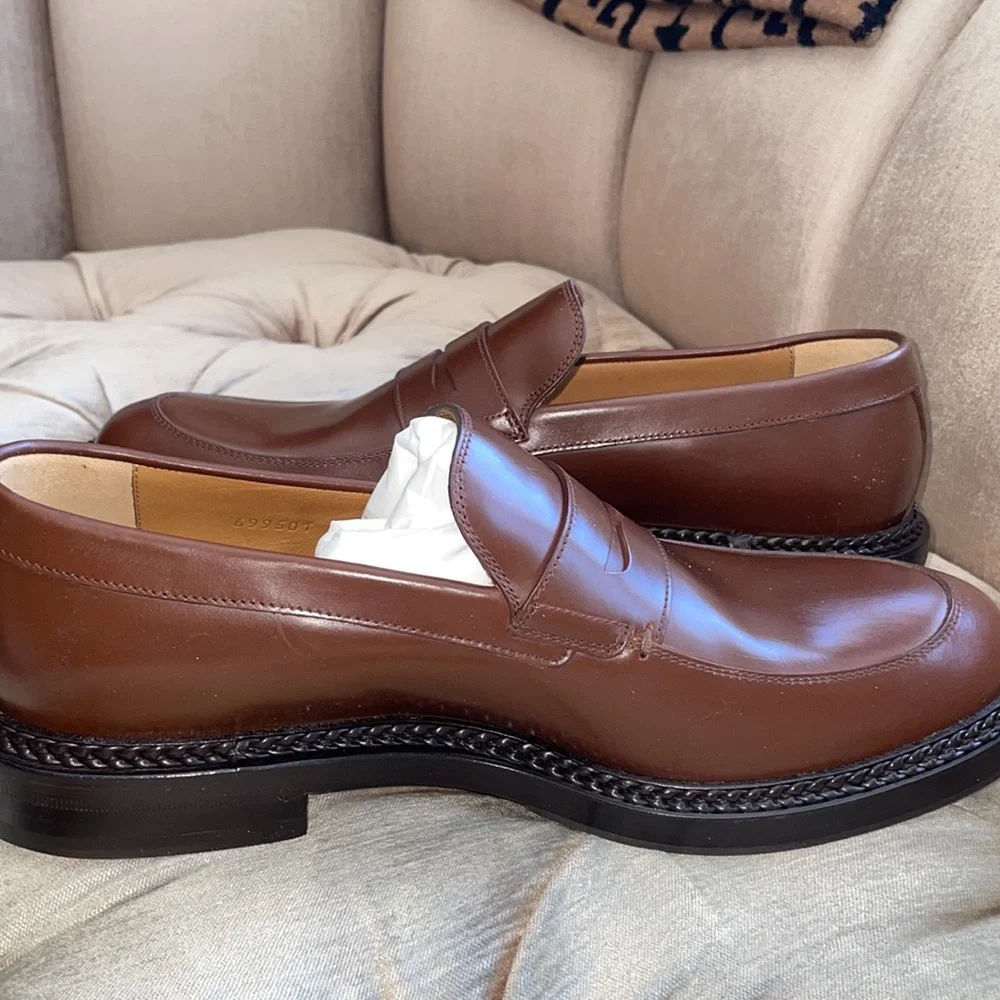 New authentic mens gucci loafers
